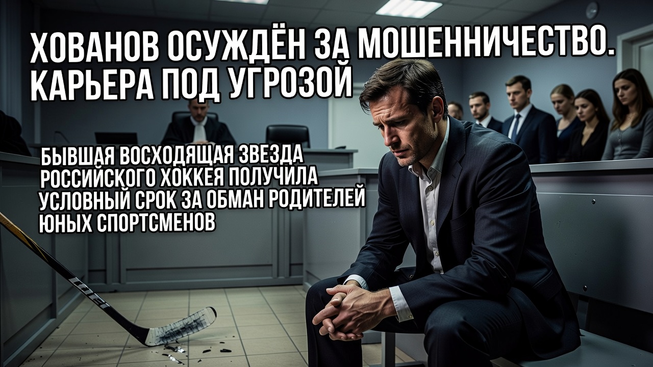 Хованов осуждён за мошенничество. Карьера под угрозой
